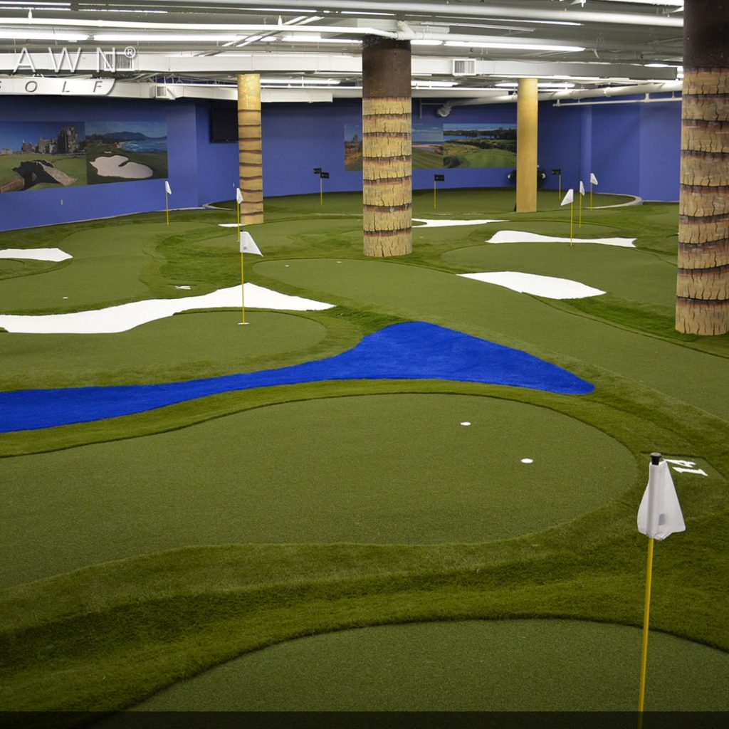 indoor putting artificial grass