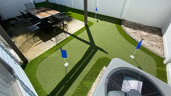 synlawn-stl-geo-page-putting-green Artificial grass golf green installed by SYNLawn