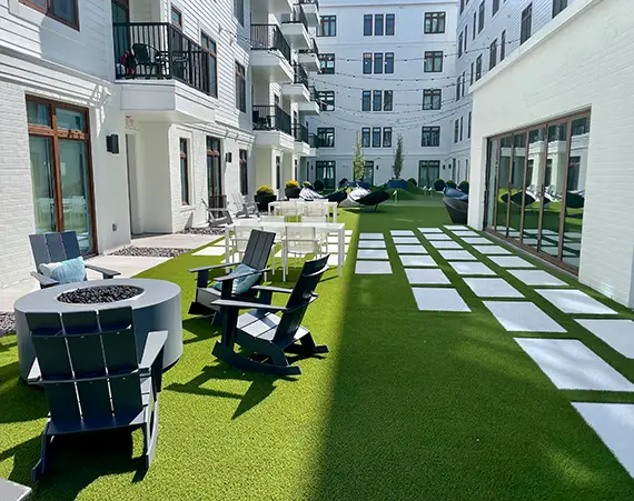 synlawn-stl-home-faq-turf-img Commercial turf installation from SYNLawn St. Louis